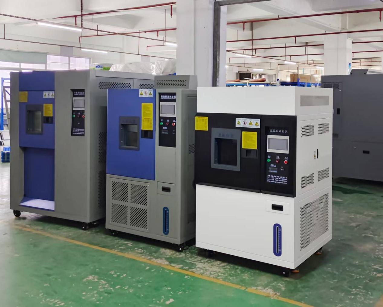 80L冷熱沖擊箱、恒溫恒濕試驗箱、150L氙燈老化箱